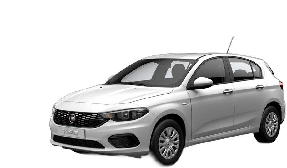 Fiat Tipo — mid-size family rental car in Corfu