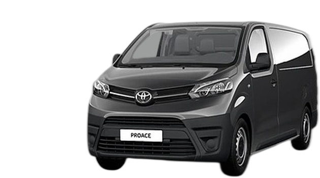 Toyota Proace — 7-seater family rental in Corfu