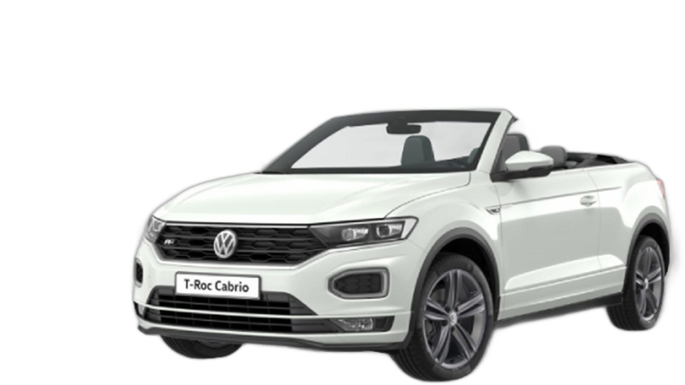 VW T-Roc Cabrio — convertible crossover rental in Corfu